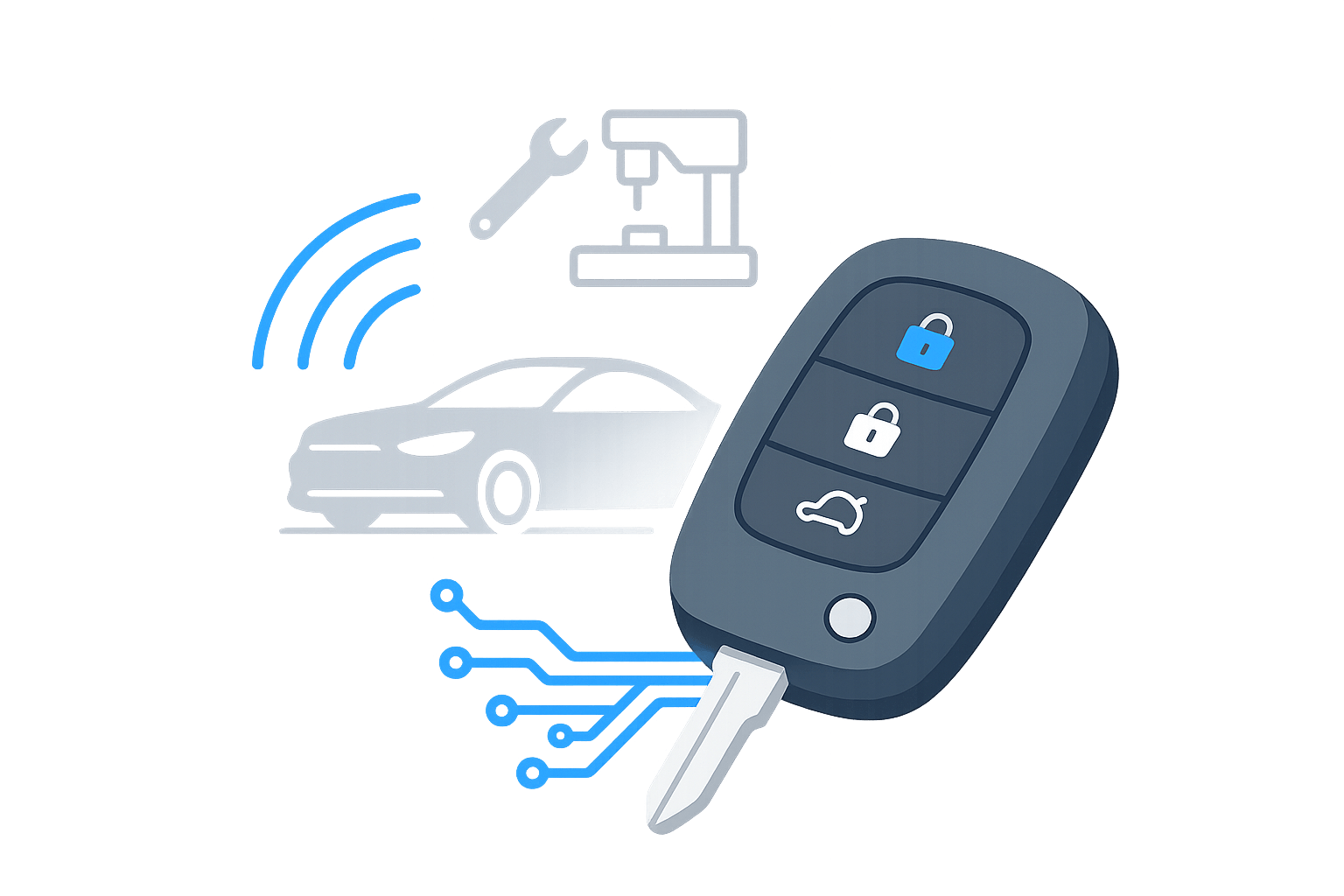 Услуги по ремнонту автоключей